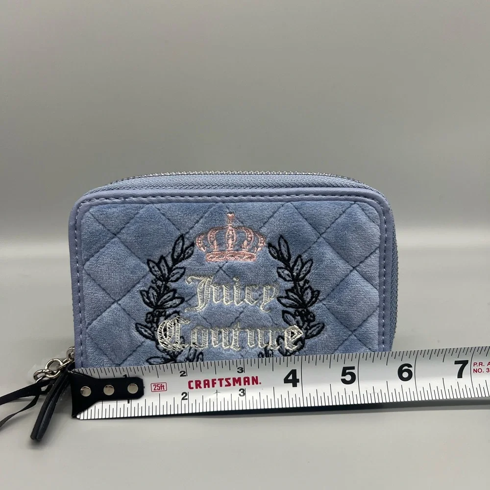 Juicy couture royal couture medium zip around wallet